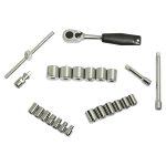 Stanley 89-035 Bộ khẩu 3/8 inch 6 cạnh 24 chi tiết