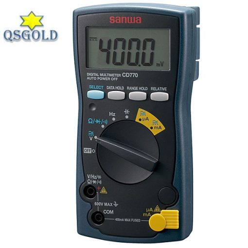 Đồng hồ vạn năng Sanwa CD770 (600V/400mA) Đồng hồ vạn năng Sanwa CD770 (600V/400mA)