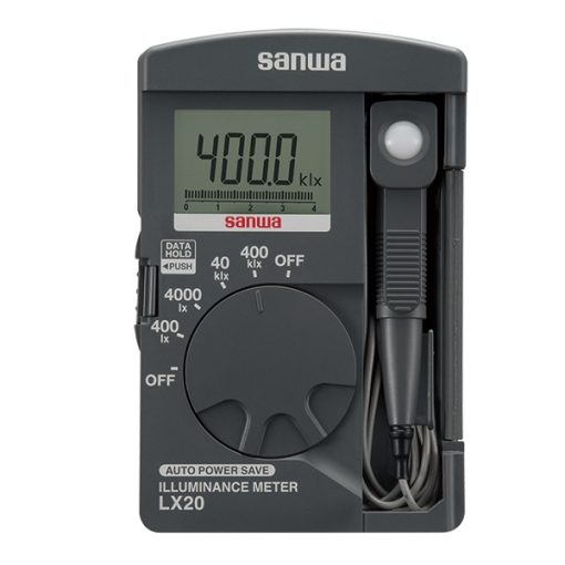 Máy đo cường độ ánh sáng Sanwa LX20 (400.000Lux)