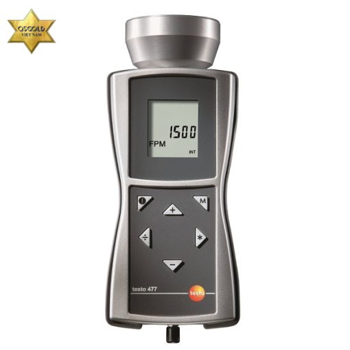 Máy đo tốc độ vòng quay 300000 rpm Testo 477 Testo 477 Máy đo tốc độ vòng quay 300000 rpm