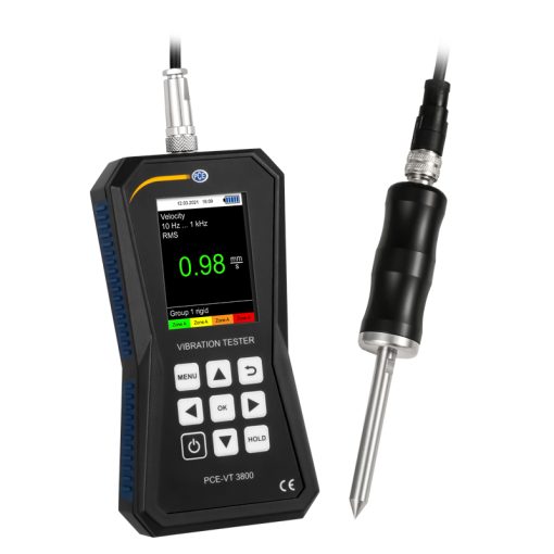 Máy đo gia tốc, vận tốc độ rung PCE VT 3800 Máy đo gia tốc, vận tốc độ rung PCE VT 3800