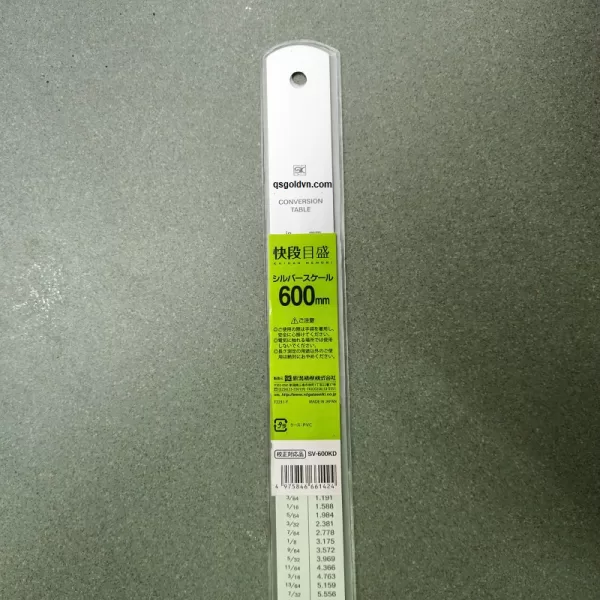 Thước lá thép 600mm