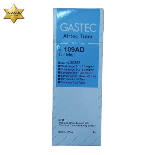 Hãng sản xuất: Gastec Model: 109AD Xuất xứ: Nhật Bản
