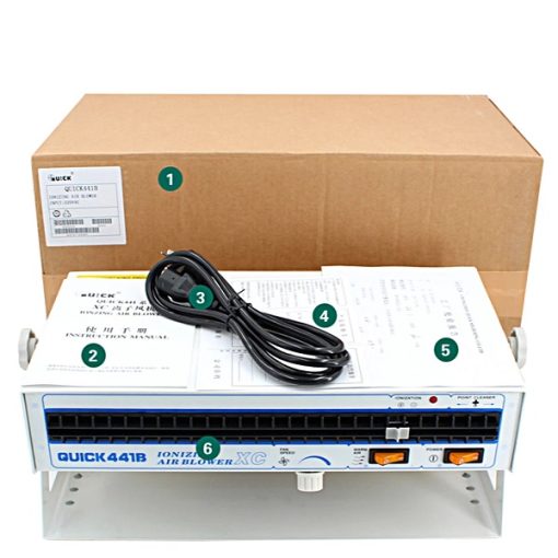 Máy khử ion AC tĩnh điện thông minh Quick 441B Máy khử ion AC tĩnh điện thông minh Quick 441B