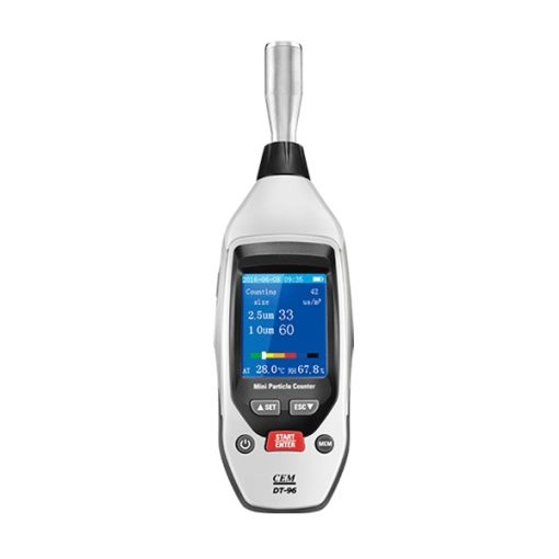 Máy đếm hạt bụi tiểu phân, nồng độ bụi CEM DT-96
