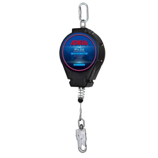 Cuộn dây chống rơi tự rút hãm tự động Adela RFA-250 (25m) Cuộn dây chống rơi tự rút hãm tự động Adela RFA-250 (25m)