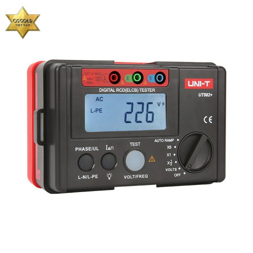 Máy kiểm tra dòng rò RCD (ELCB) UT582+ Chính Hãng