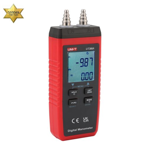 Máy đo áp suất chênh lệch UNI-T UT366A (150mbar) Máy đo áp suất chênh lệch UNI-T UT366A (150mbar)