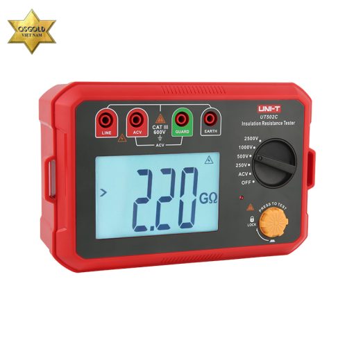 Máy đo điện trở cách điện Uni-T UT502C Máy đo điện trở cách điện Uni-T UT502C