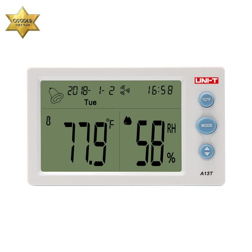 Đồng hồ đo độ ẩm nhiệt độ Uni-T A13T (50°C/95%RH)