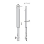 Thước đo mối hàn Insize 4841-1