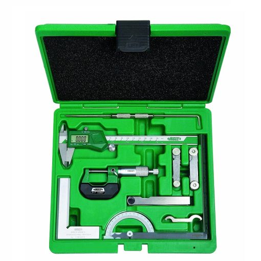 Bộ thiết bị đo cơ khí 9 chi tiết Insize 5091 Bộ thiết bị đo cơ khí 9 chi tiết Insize 5091