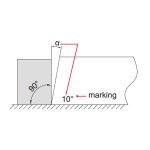 Dưỡng đo góc 20 lá Insize 4806-20