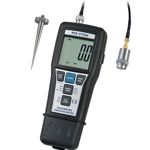 Máy đo độ rung, tốc độ vòng quay Pce VT 204