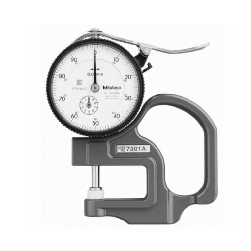 Đồng hồ đo độ dày vật liệu Mitutoyo 7301A (10mm/0.01mm) Đồng hồ đo độ dày vật liệu Mitutoyo 7301A (10mm/0.01mm)