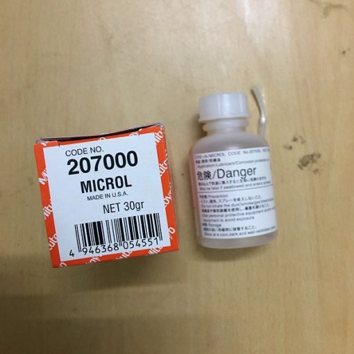 Dầu tra thước cặp, panme Mitutoyo 207000 (30ml)