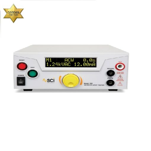 Thiết bị kiểm tra an toàn điện SCI 296 (12mA/6kV/AC/DC)
