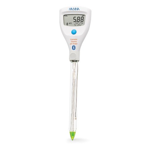 Bút đo pH trong kem mỹ phẩm Hanna HI9810432 (12pH/70℃)