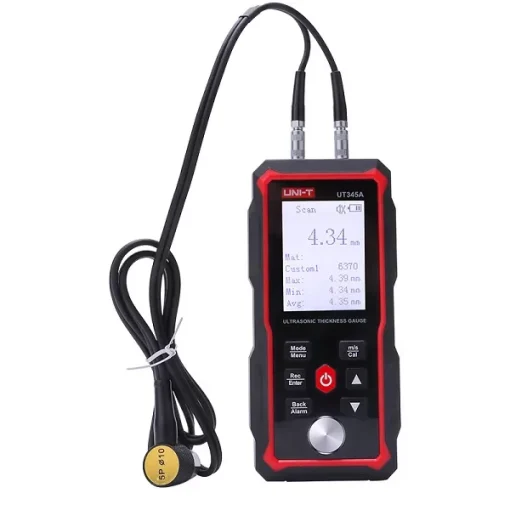 Máy đo độ dày vật liệu bằng siêu âm Uni-T UT345A Máy siêu âm chiều dày vật liệu Uni-T UT345A