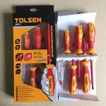 Bộ 6 tua vít cách điện Tolsen 38013