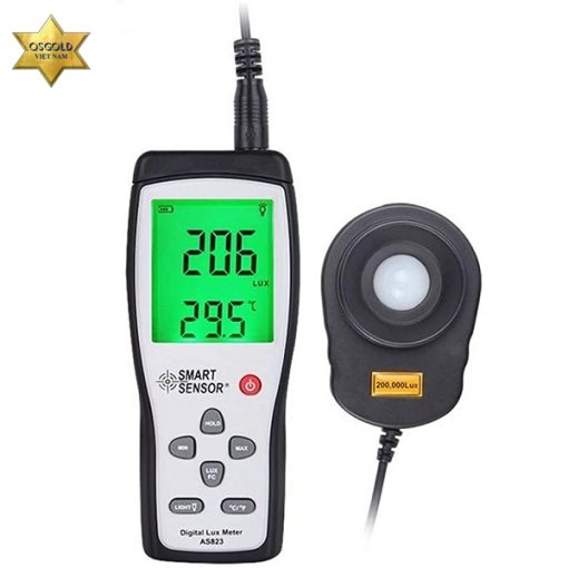 Máy đo cường độ ánh sáng Smartsensor AS823 (200.000lux)