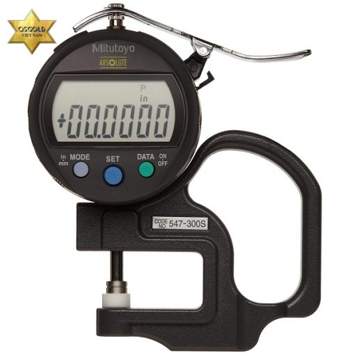 Đồng hồ đo độ dày điện tử Mitutoyo 547-300S (10mm) Đồng hồ đo độ dày điện tử Mitutoyo 547-300S (10mm)