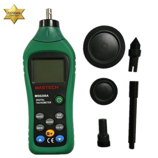 Máy đo tốc độ vòng quay tiếp xúc Mastech MS6208A Máy đo tốc độ vòng quay tiếp xúc Mastech MS6208A