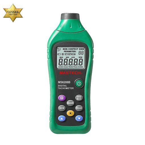 Máy đo tốc độ vòng quay không tiếp xúc Mastech MS6208B Máy đo tốc độ vòng quay không tiếp xúc Mastech MS6208B