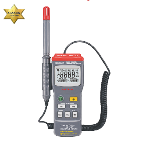 Máy đo Nhiệt độ Độ ẩm MASTECH MS6505 (-20 ℃ ~60 ℃) Model: MS6505