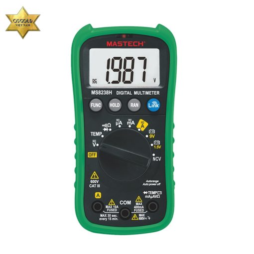 Đồng hồ vạn năng Mastech MS8238H Model: MS8238H