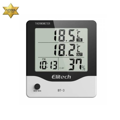 Đồng hồ đo nhiệt độ độ ẩm Elitech BT-3 (0-50℃) Đồng hồ đo nhiệt độ độ ẩm Elitech BT-3 (0-50℃)