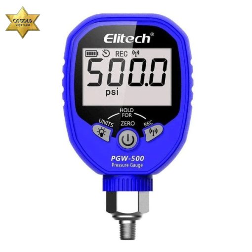 Đồng hồ điện tử đo áp suất Elitech PGW 500 (0-500psi) Đồng hồ điện tử đo áp suất Elitech PGW 500 (0-500psi)