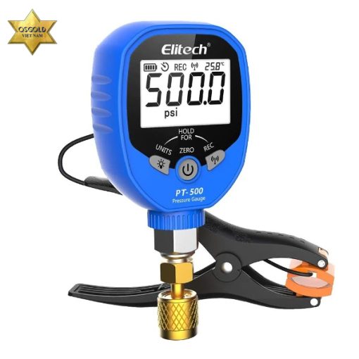 Đồng hồ đo áp suất không dây HVAC Elitech PT-500 Đồng hồ đo áp suất không dây HVAC Elitech PT-500