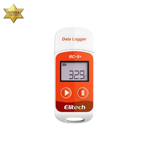 Nhiệt kế ẩm điện tử tự ghi Elitech RC-5+ (32000 điểm) Nhiệt kế ẩm điện tử tự ghi Elitech RC-5+ (32000 điểm)