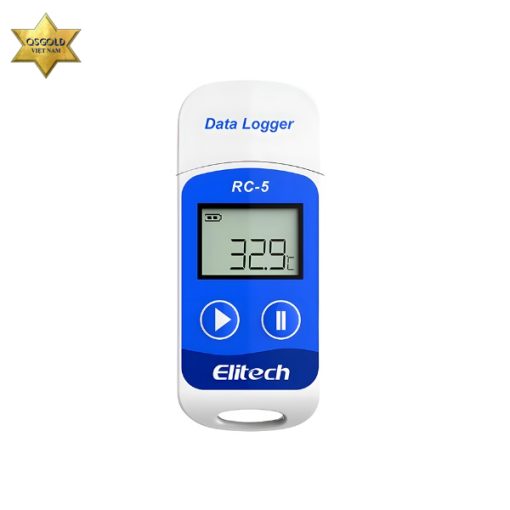 Máy đo nhiệt độ datagloger tự ghi Elitech RC-5 (32.000 điểm)