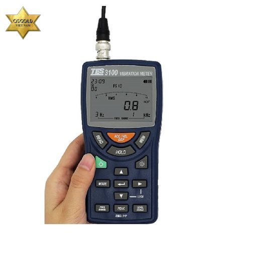 Máy đo độ rung TES TES-3100 (1.0 đến 9,9mV)
