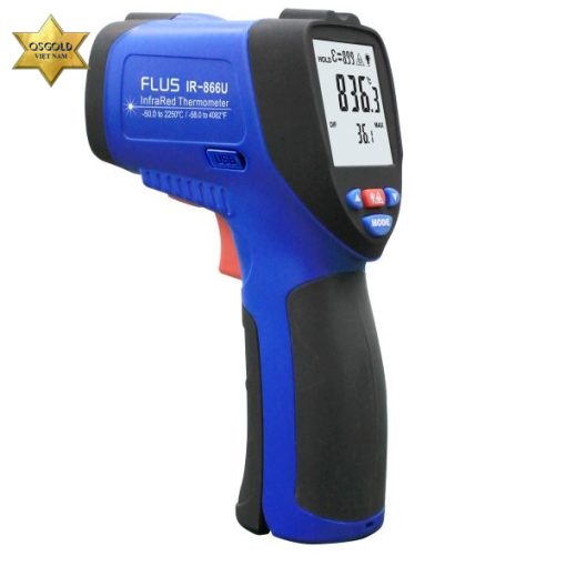 Máy đo nhiệt hồng ngoại USB Flus IR-866U Máy đo nhiệt hồng ngoại USB Flus IR-866U