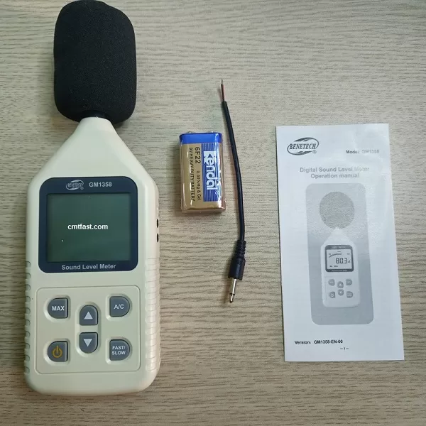 Máy đo độ cường độ âm thanh GM1358