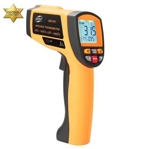Máy đo nhiệt độ hồng ngoại Benetech GM1651 Máy đo nhiệt độ hồng ngoại Benetech GM1651
