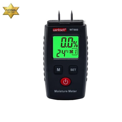 Máy đo độ ẩm gỗ đầu kim Wintact WT660