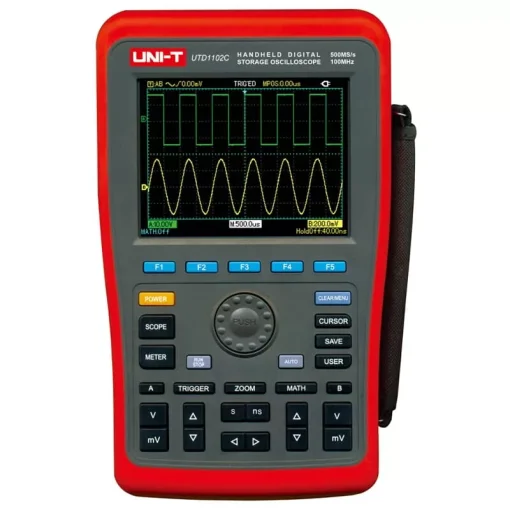 Máy hiện sóng 100MHz cầm tay Uni-T UTD1102C Máy hiện sóng 100MHz cầm tay Uni-T UTD1102C