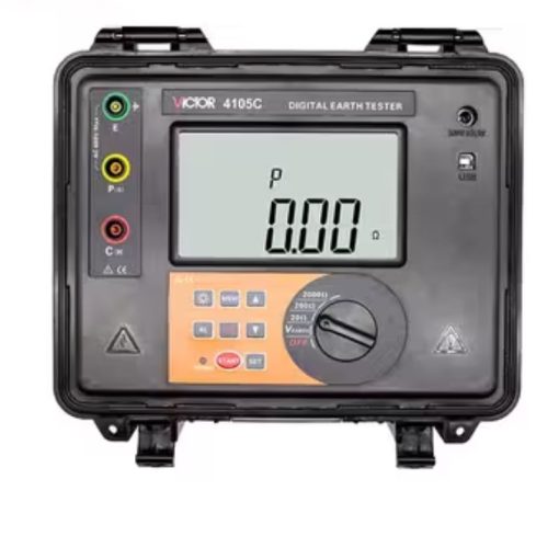 Máy kiểm tra điện trở nối đất VICTOR 4105C Máy kiểm tra điện trở nối đất VICTOR 4105C