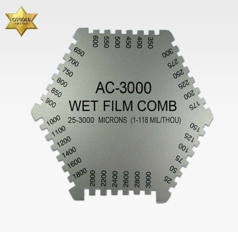 Thước đo độ dày màng sơn ướt AC-3000