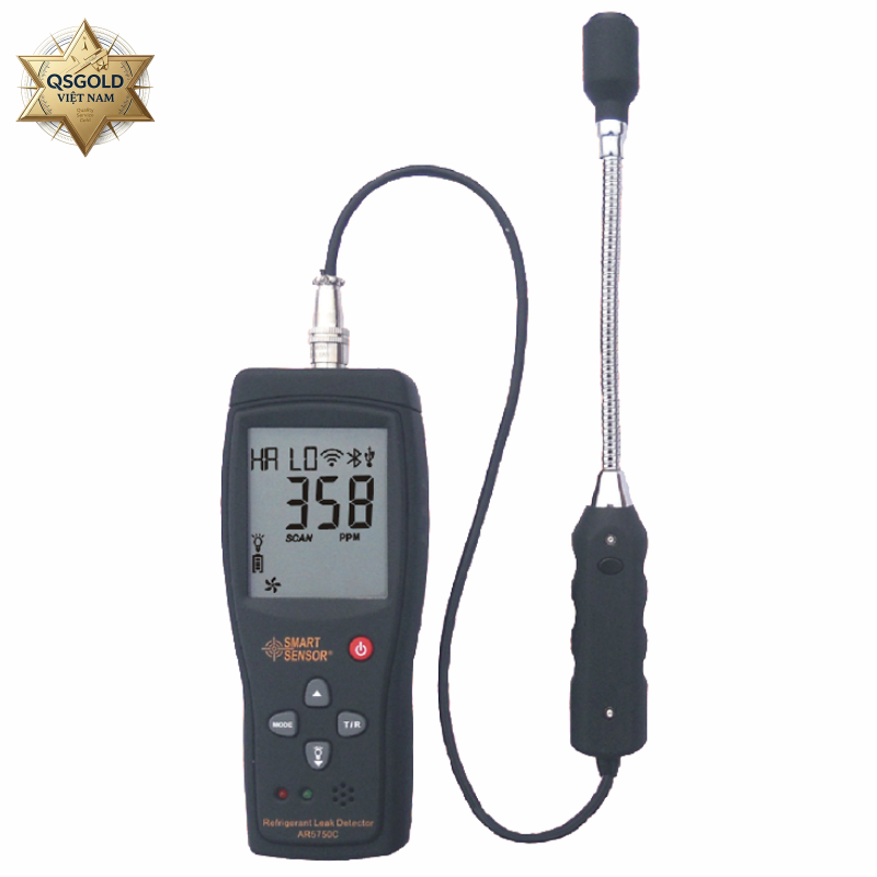 Máy phát hiện rò rỉ khí gas lạnh Smartsensor AR5750C