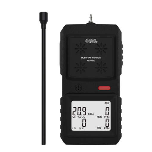Máy đo đa khí dạng bơm hút smartsensor AR8900C Máy đo đa khí dạng bơm hút smartsensor AR8900C