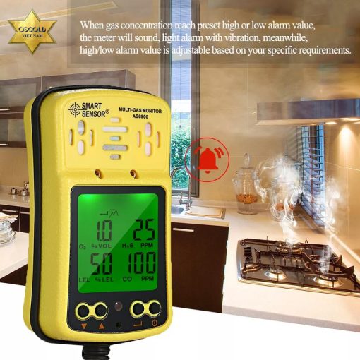 Máy đo khí đa chỉ tiêu Smartsensor AS8900