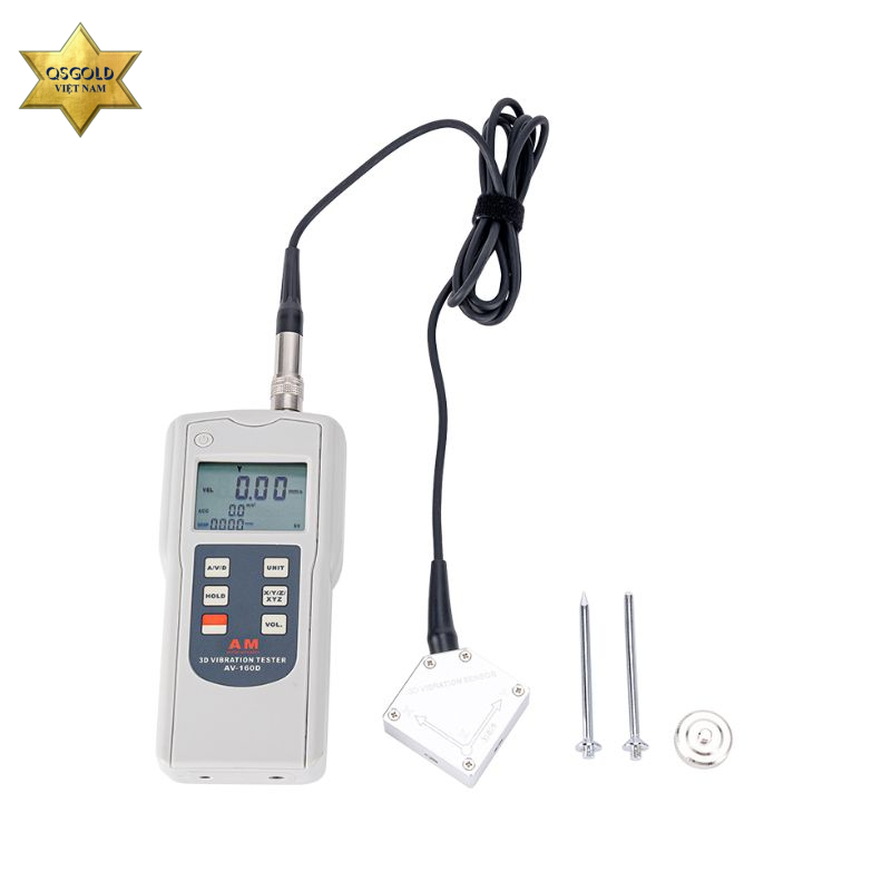 Máy đo độ rung 3D Amittari AV-160C