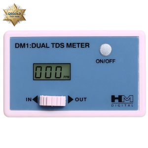 Thiết bị giám sát TDS kép dạng inline thương mại HM Digital DM-1