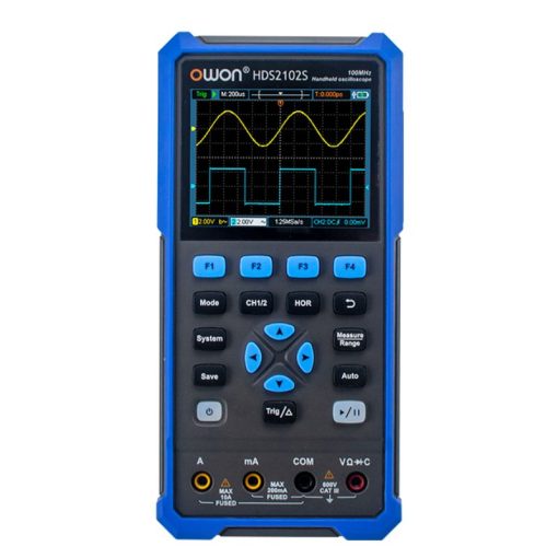 Máy hiện sóng cầm tay OWON HDS25S (2-CH Oscilloscope+1-CH Generator; 25MHz, 250MSa/s) Máy hiện sóng cầm tay OWON HDS25S