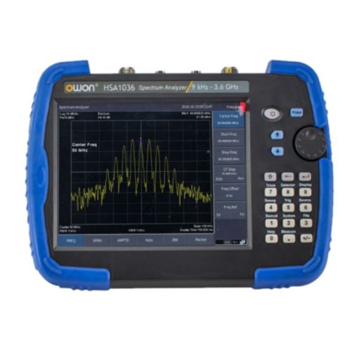 Máy phân tích phổ cầm tay OWON HSA1036-TG (9kHz~3.6GHz) Máy phân tích phổ cầm tay OWON HSA1036-TG